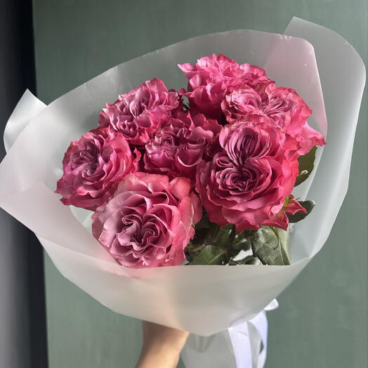 Ароматные розы кантри блюз 7шт💕