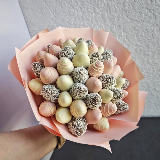 Букет из клубники в шоколаде 231