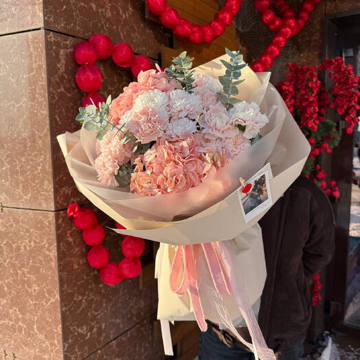 Авторский букет розовый 💖