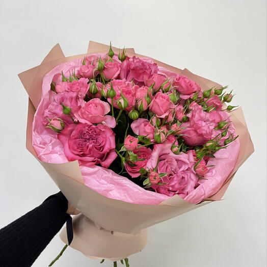 Букет из пионовидных роз 💗💗💗