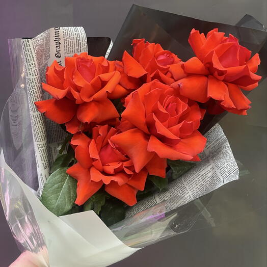 Букет из французской розы