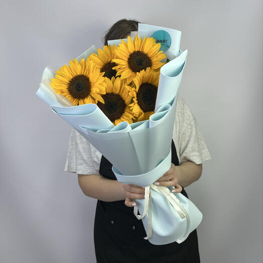 Комплимент из подсолнухов (30 см)