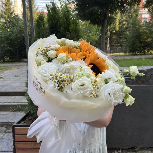 Авторский букет «Ясный день»