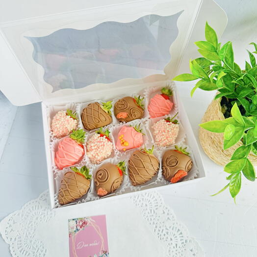Клубника 🍓 в бельгийском шоколаде 🍫🔥12 ягод