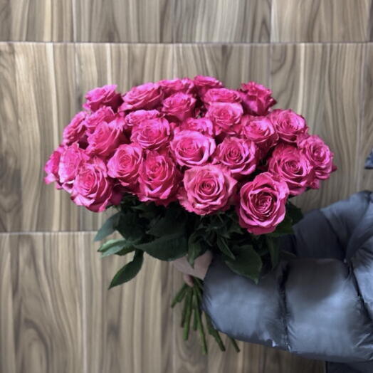 Букет из 51 розы Pink Floid