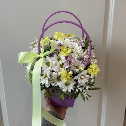 Сумочка с хризантемами🌼