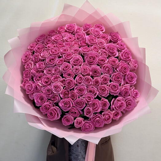101 розовая роза 🌸