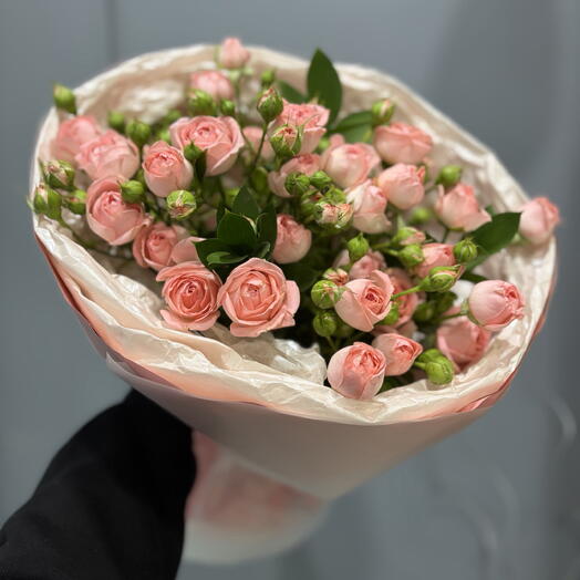 Моно розовых кустовых розочек 🩷