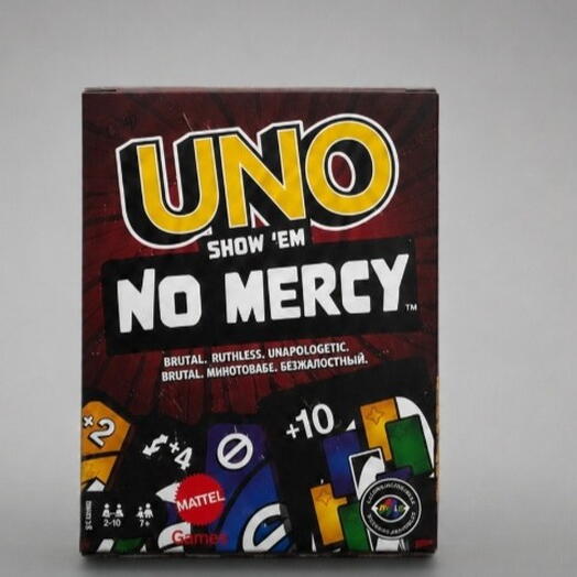 Настольная игра «UNO Show  Em No Mercy — UNO: Без пощады»