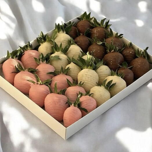 Клубника в молочном шоколаде