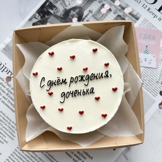 Бенто торт на день рождения для дочки