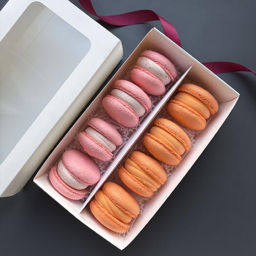 Подарочный набор пирожных макарон (Macaron) для любимой