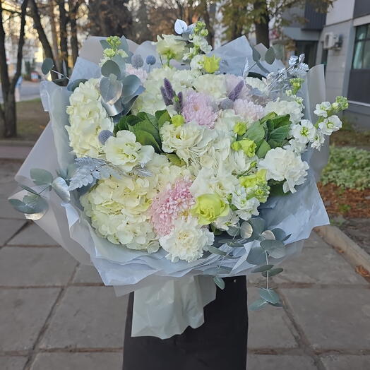 Серебристый букет