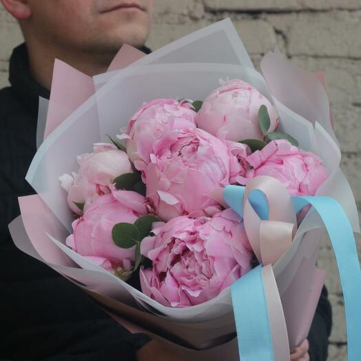 Букет из пионов 🍀