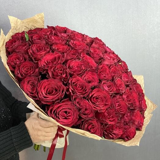 Букет из 101 красной розы