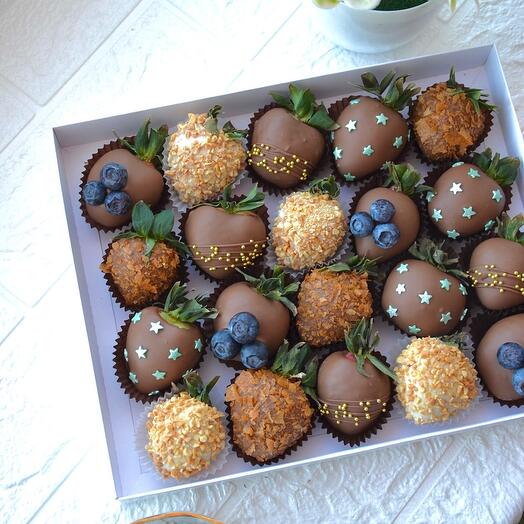 Chocolate-covered strawberries
