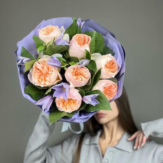 Duo Bouquet Juliette Clematis