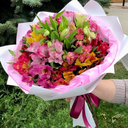 Букет «Ариэль» альстромерии