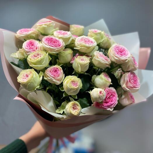 Rosas de peonía arbustiva