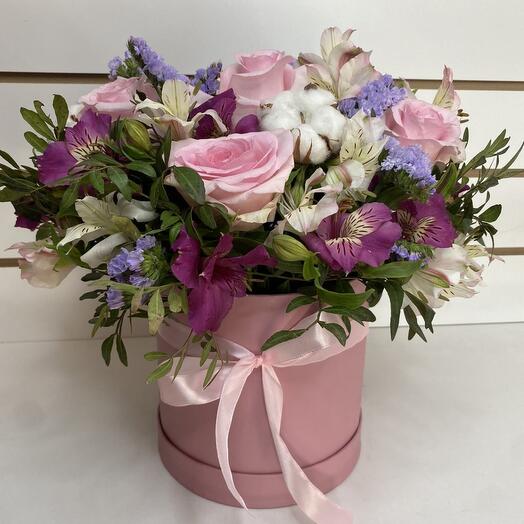 Flowers in a box