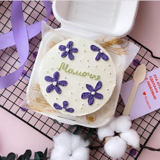 Bento cake for Mom on March 8