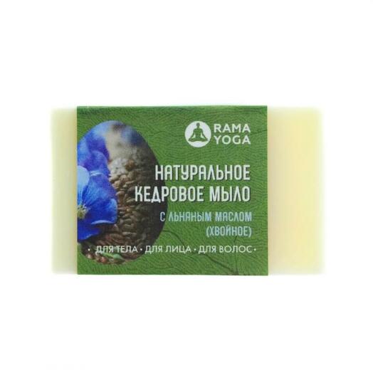 Cedar soap with linseed oil Ramayoga