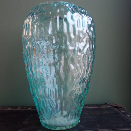 Ваза факрурная бирюза