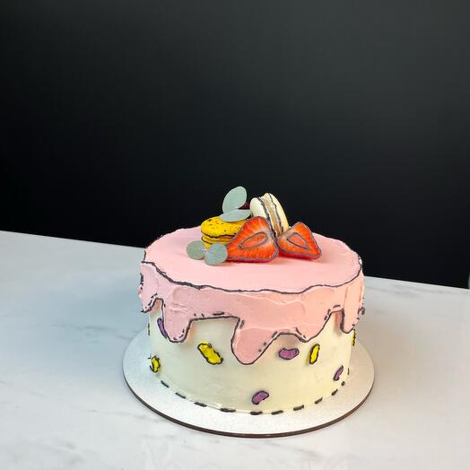 Pastel "Chocolate-cereza"