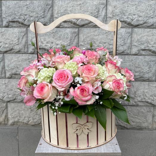 Flowers in the basket