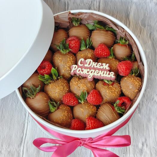 Strawberries in Belgian chocolate