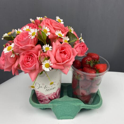 Flores de fresa