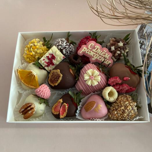 Chocolate-covered strawberries