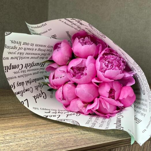 Bouquet of peonies