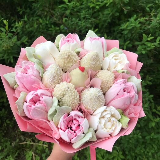 Peony - shaped flowers