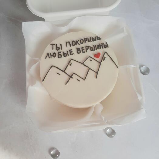 Бенто-торт "Вершины"
