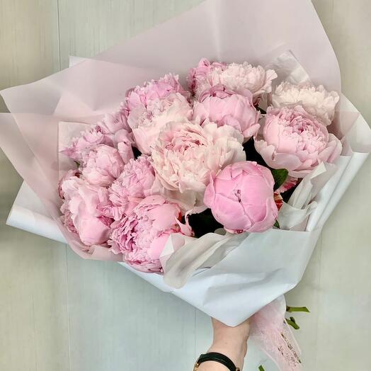 Bouquet of peonies