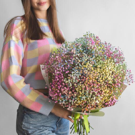 Букет из 17 гипсофил