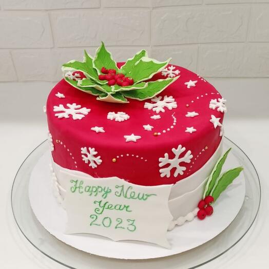 Новогодний торт
