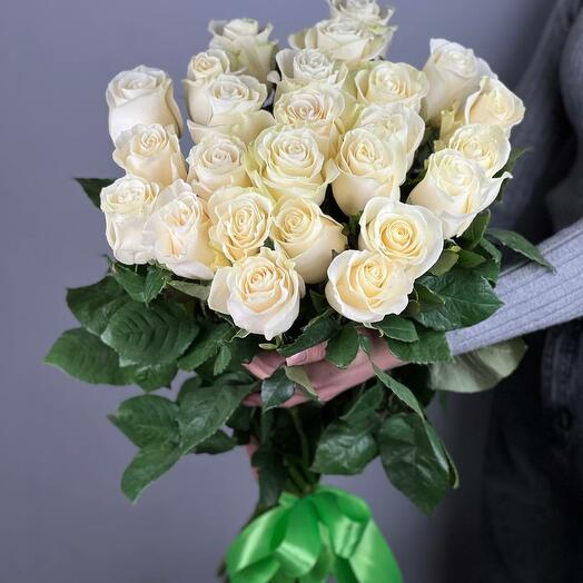 Букет премиальных роз Мондиаль 70 см (25 шт)