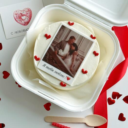 Бенто торт с вашей любой фотографией / фото (фотография съедобная)