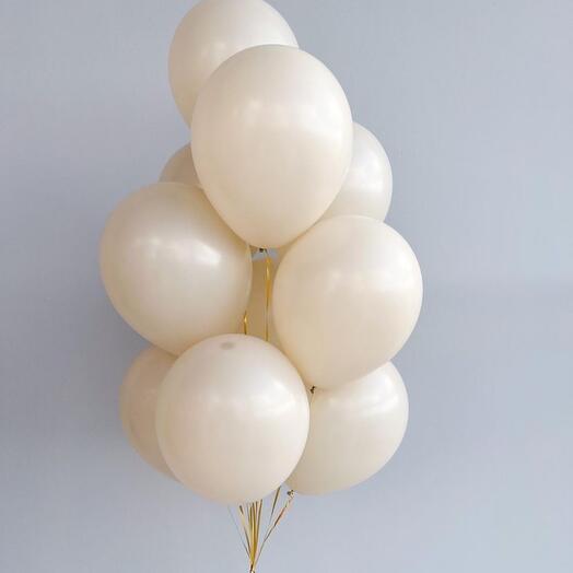 Шары кремовые