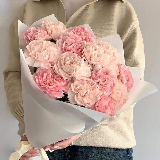 Монобукет 🌷 стойкие диантусы