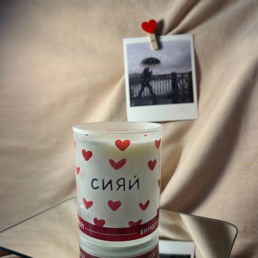 🌿 Ароматическая свеча соевая