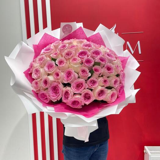 Букет из 51 розы