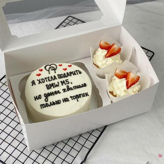 Сладкий  набор  бенто+капкейки