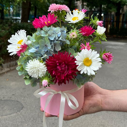 Flowers in a box