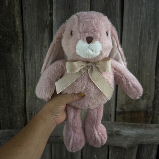 Soft Toy Rabbit pink FM508