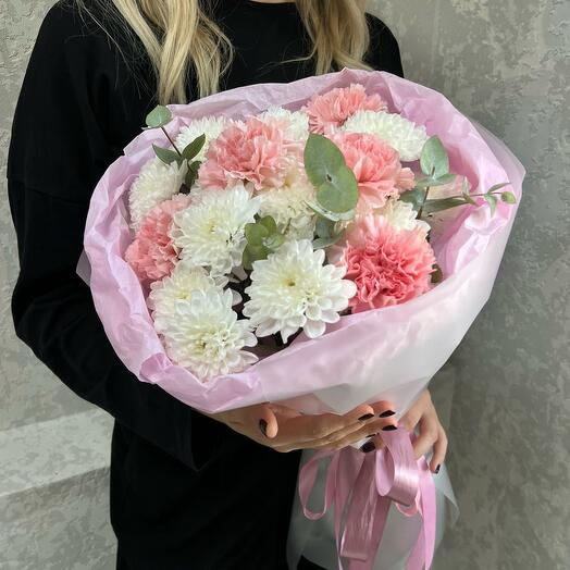 Авторский букет из стойких цветов♥️