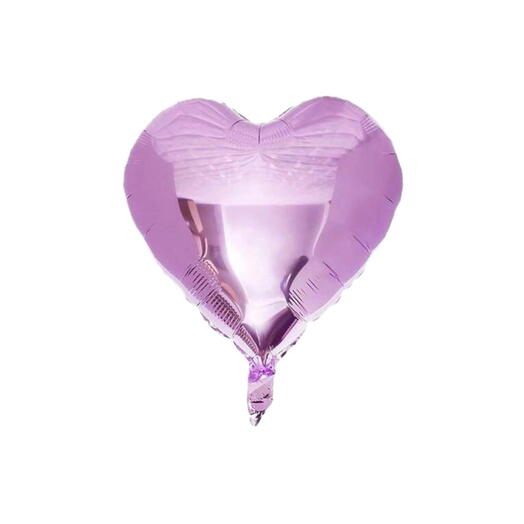 Balloon Purple heart 45 cm