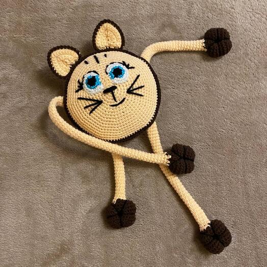 Кот-тянучка развивающая